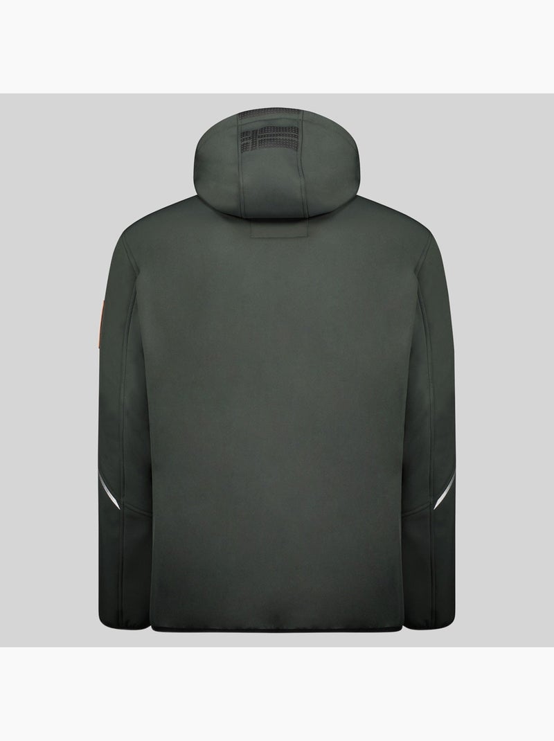 Veste softshell à capuche robin – geographical norway Gris foncé - Kiabi