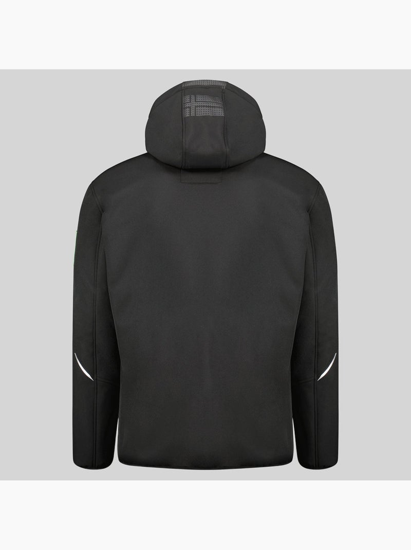Veste softshell à capuche robin – geographical norway Noir - Kiabi