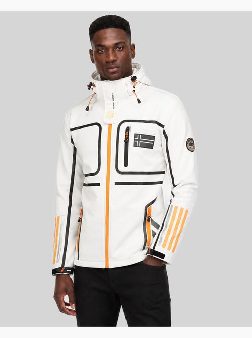 Veste softshell à capuche romano – geographical norway - Kiabi Veste softshell à capuche romano – geographical norway - Kiabi