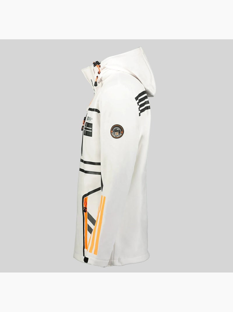 Veste softshell à capuche romano – geographical norway Blanc - Kiabi