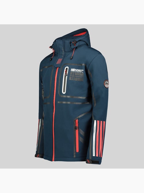 Veste softshell à capuche romano – geographical norway - Kiabi Veste softshell à capuche romano – geographical norway - Kiabi