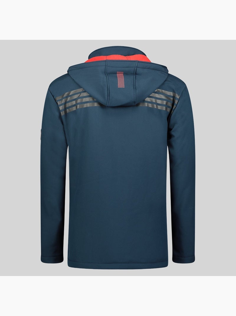 Veste softshell à capuche romano – geographical norway Bleu marine - Kiabi