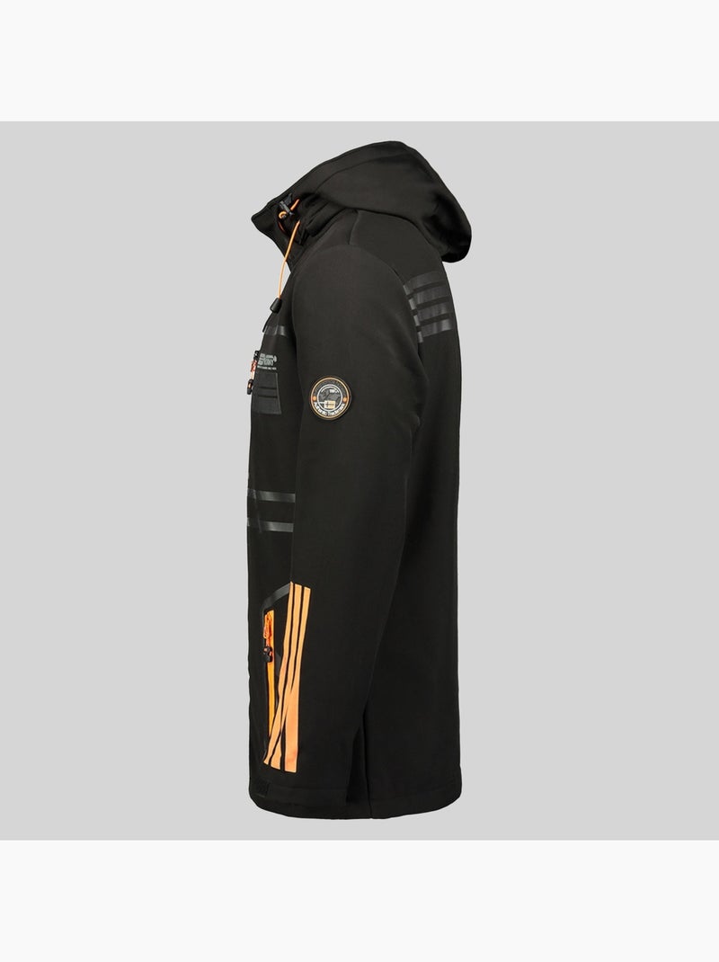 Veste softshell à capuche romano – geographical norway Noir - Kiabi