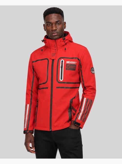Veste softshell à capuche romano – geographical norway - Kiabi Veste softshell à capuche romano – geographical norway - Kiabi
