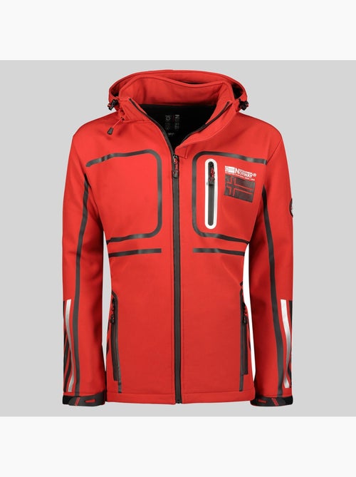 Veste softshell à capuche romano – geographical norway - Kiabi Veste softshell à capuche romano – geographical norway - Kiabi