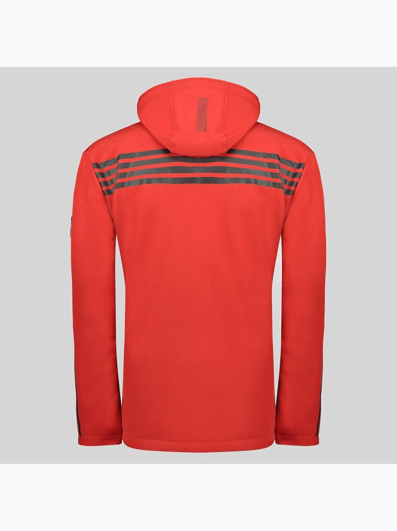 Veste softshell à capuche romano – geographical norway Rouge - Kiabi