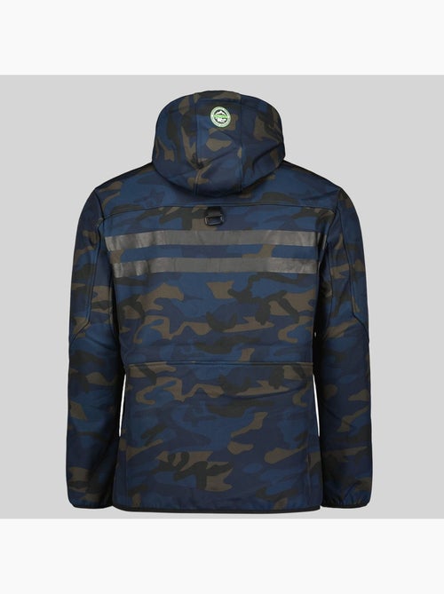 Veste softshell à capuche royaute camo – geographical norway - Kiabi Veste softshell à capuche royaute camo – geographical norway - Kiabi
