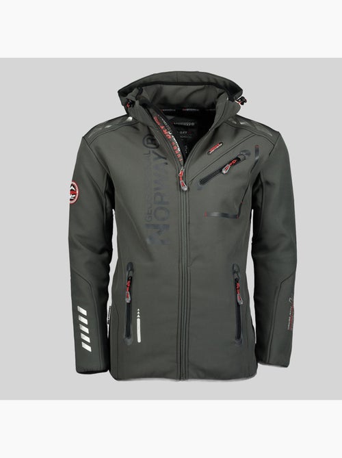 Veste softshell à capuche royaute dark – geographical norway - Kiabi Veste softshell à capuche royaute dark – geographical norway - Kiabi