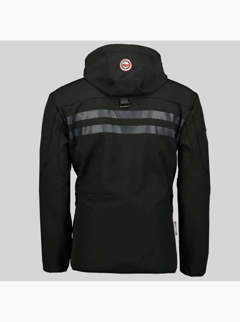 Veste softshell à capuche royaute dark – geographical norway Noir - Kiabi