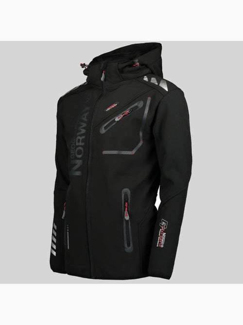 Veste softshell à capuche royaute dark – geographical norway - Kiabi Veste softshell à capuche royaute dark – geographical norway - Kiabi