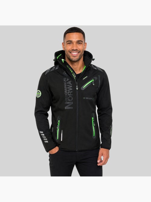 Veste softshell à capuche royaute dark – geographical norway - Kiabi Veste softshell à capuche royaute dark – geographical norway - Kiabi