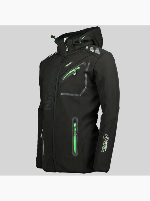 Veste softshell à capuche royaute dark – geographical norway - Kiabi Veste softshell à capuche royaute dark – geographical norway - Kiabi