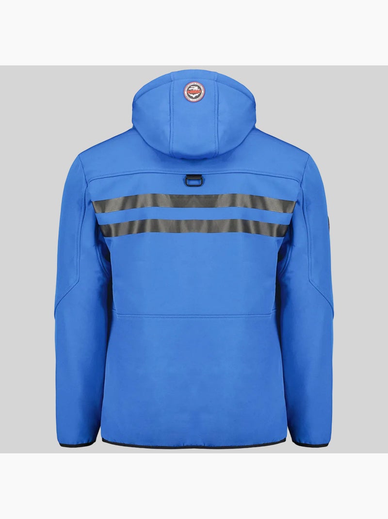 Veste softshell à capuche royaute – geographical norway Bleu Rouge - Kiabi