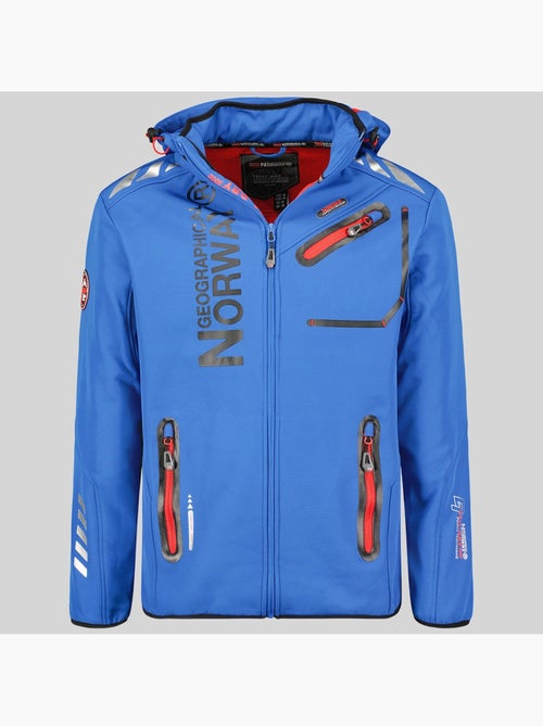Veste softshell à capuche royaute – geographical norway - Kiabi