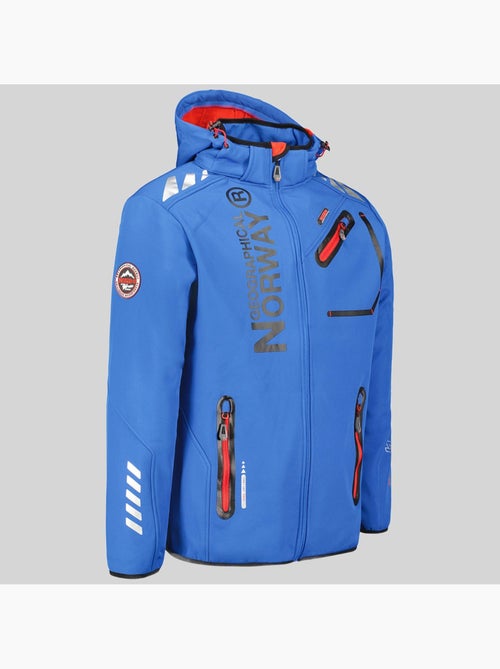 Veste softshell à capuche royaute – geographical norway - Kiabi