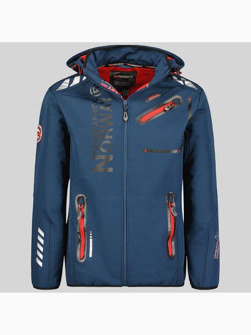 Veste softshell à capuche royaute – geographical norway - Kiabi