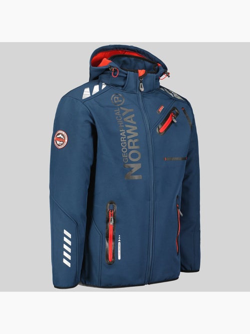 Veste softshell à capuche royaute – geographical norway - Kiabi