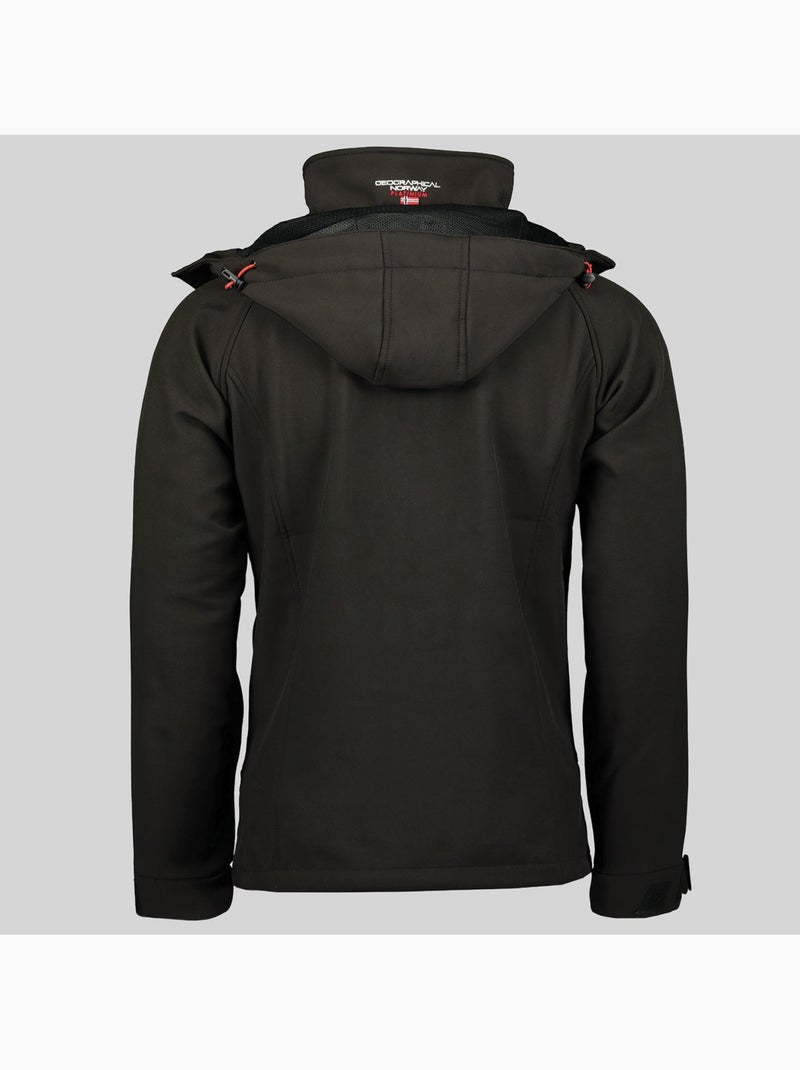 Veste softshell à capuche taboo – geographical norway Noir - Kiabi
