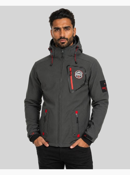 Veste softshell à capuche tacebook – geographical norway - Kiabi Veste softshell à capuche tacebook – geographical norway - Kiabi