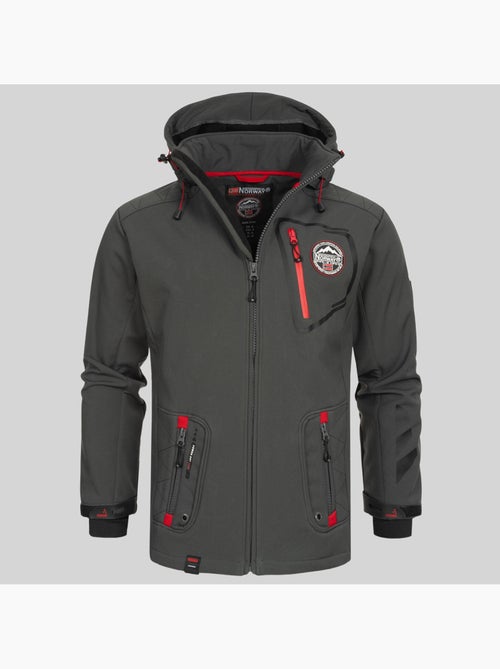 Veste softshell à capuche tacebook – geographical norway - Kiabi Veste softshell à capuche tacebook – geographical norway - Kiabi