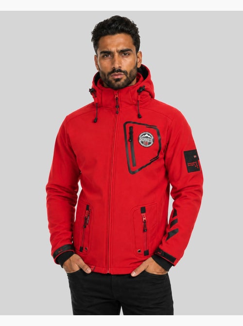 Veste softshell à capuche tacebook – geographical norway - Kiabi