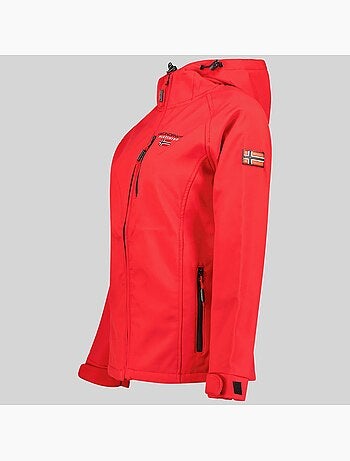 Veste softshell à capuche tacer – geographical norway