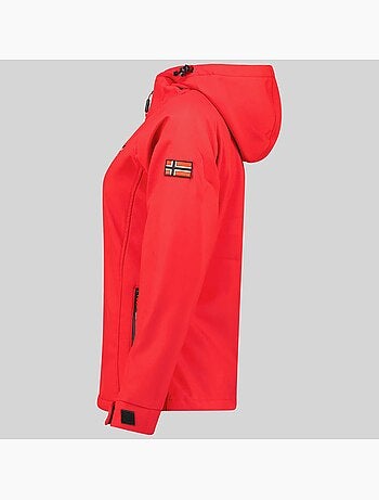 Veste softshell à capuche tacer – geographical norway