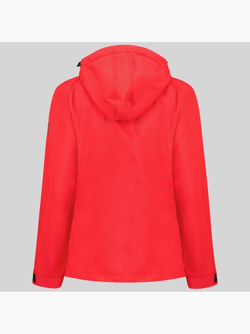 Veste softshell à capuche tacer – geographical norway Rouge - Kiabi