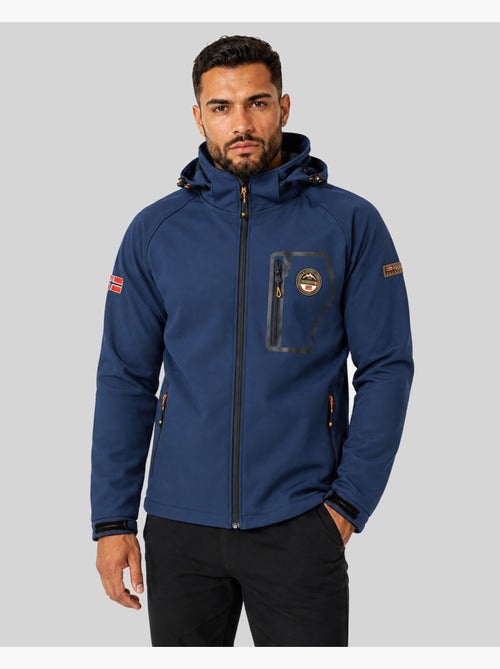 Veste softshell à capuche takable – geographical norway - Kiabi Veste softshell à capuche takable – geographical norway - Kiabi