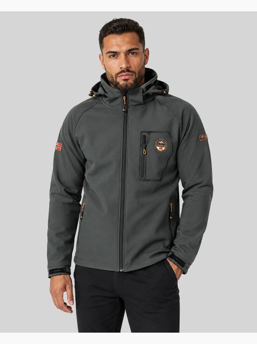 Veste softshell à capuche takable – geographical norway - Kiabi Veste softshell à capuche takable – geographical norway - Kiabi
