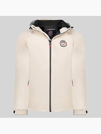 Veste softshell à capuche tamigobadge – geographical norway