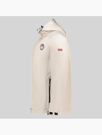 Veste softshell à capuche tamigobadge – geographical norway