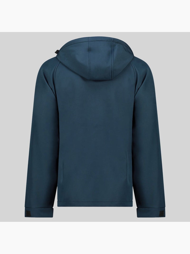 Veste softshell à capuche tamigobadge – geographical norway Bleu marine - Kiabi