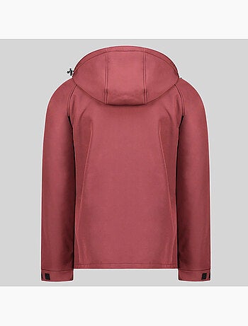 Veste softshell à capuche tamigobadge – geographical norway