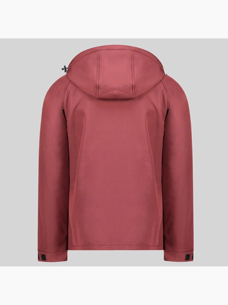Veste softshell à capuche tamigobadge – geographical norway Bordeaux - Kiabi