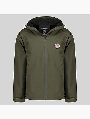 Veste softshell à capuche tamigobadge – geographical norway