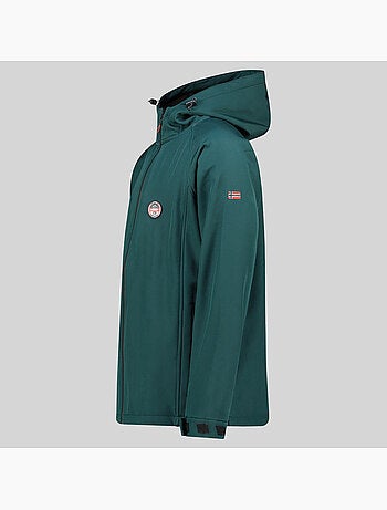 Veste softshell à capuche tamigobadge – geographical norway
