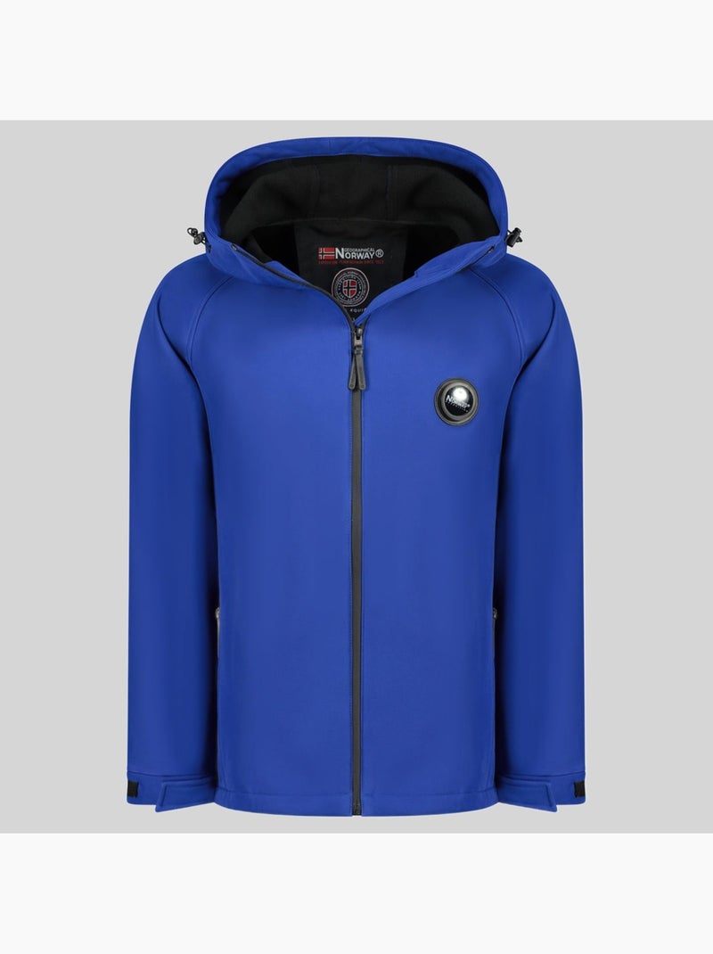 Veste softshell à capuche tamigoglass – geographical norway Bleu roi - Kiabi