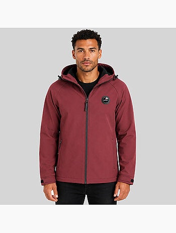 Veste softshell à capuche tamigoglass – geographical norway