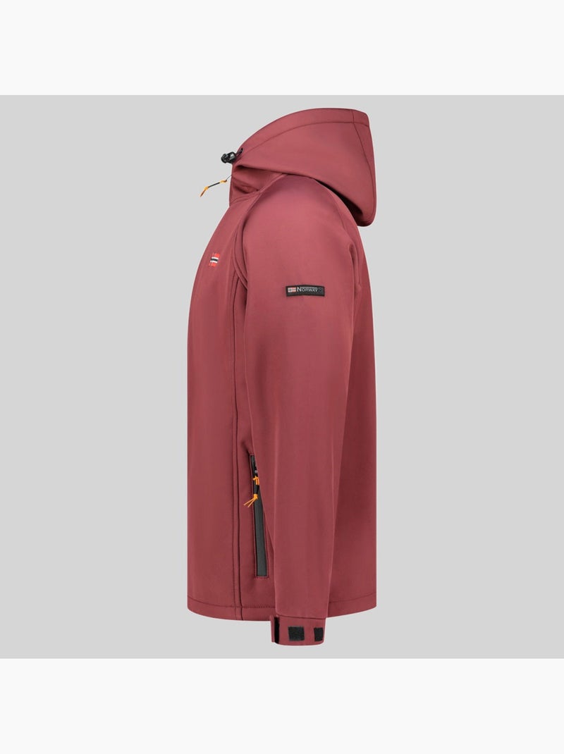 Veste softshell à capuche tamigolor – geographical norway Bordeaux - Kiabi