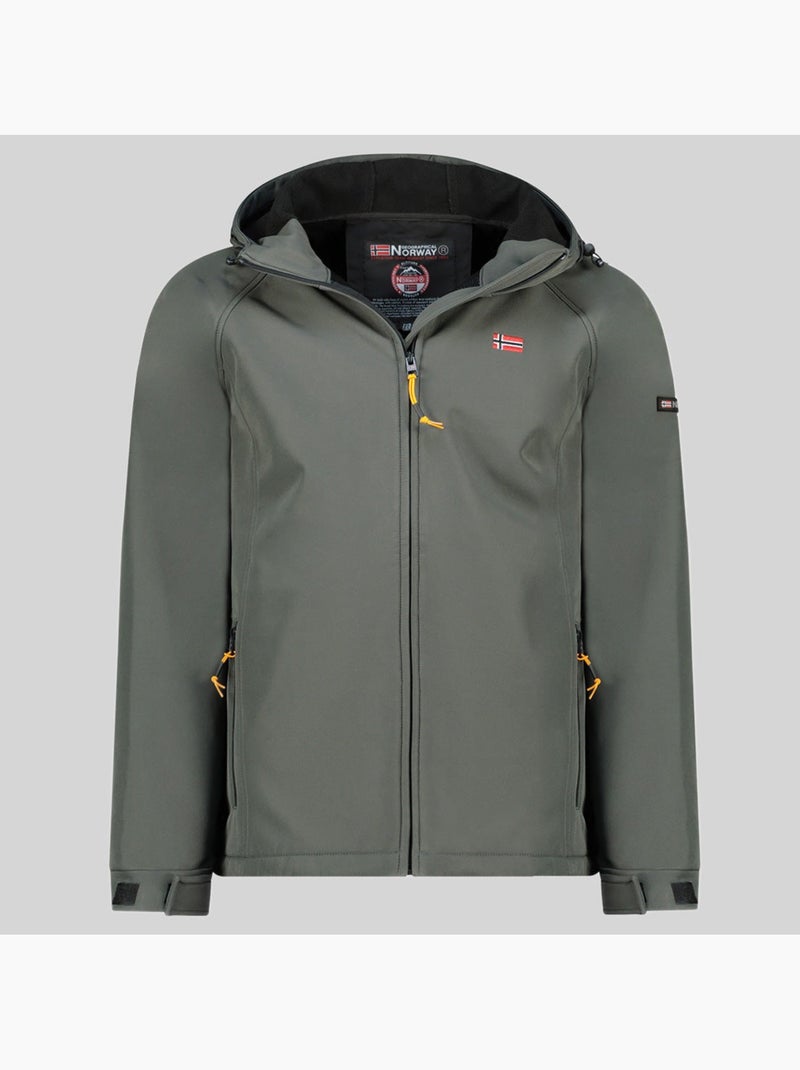 Veste softshell à capuche tamigolor – geographical norway Gris foncé - Kiabi