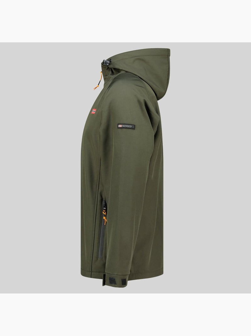 Veste softshell à capuche tamigolor – geographical norway Kaki - Kiabi