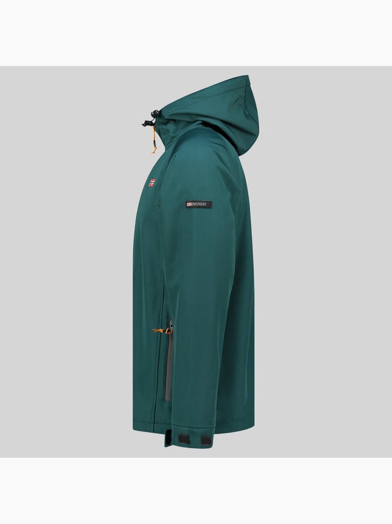 Veste softshell à capuche tamigolor – geographical norway Vert foncé - Kiabi