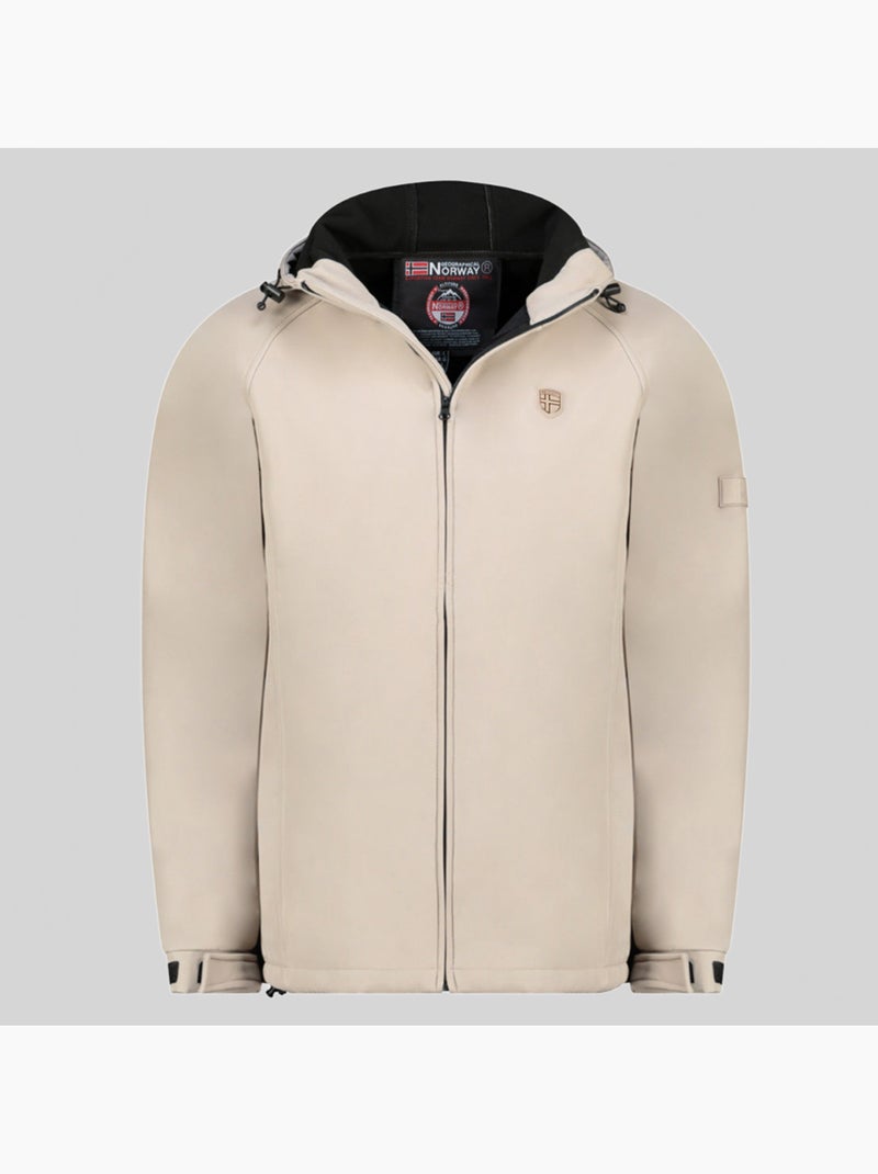Veste softshell à capuche tamigotal – geographical norway Beige - Kiabi