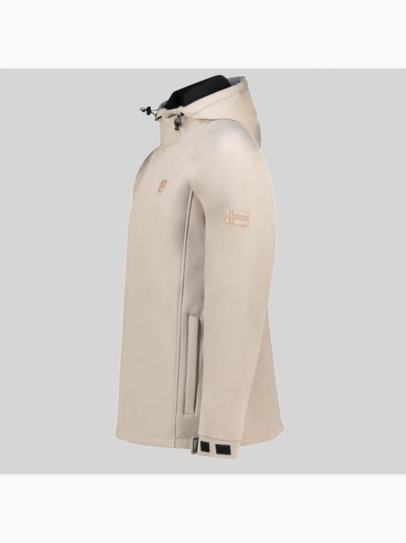 Veste softshell à capuche tamigotal – geographical norway Beige - Kiabi