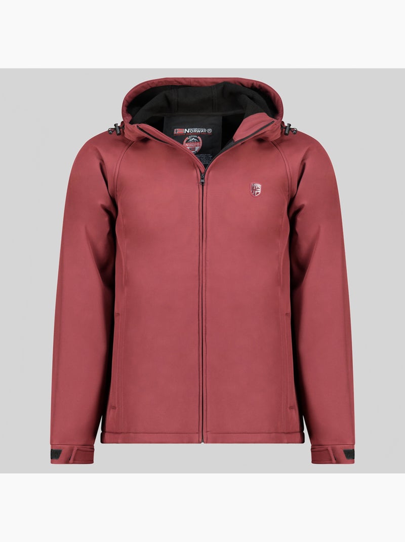 Veste softshell à capuche tamigotal – geographical norway Bordeaux - Kiabi
