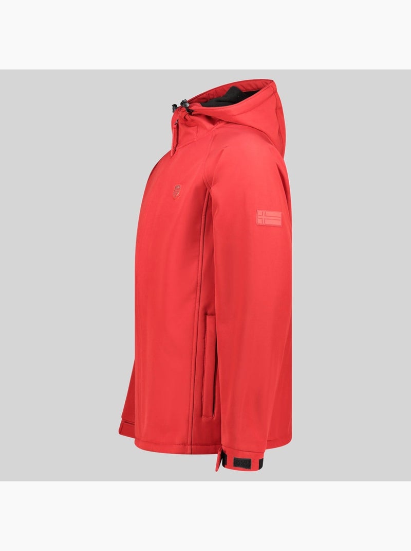 Veste softshell à capuche tamigotal – geographical norway Rouge - Kiabi