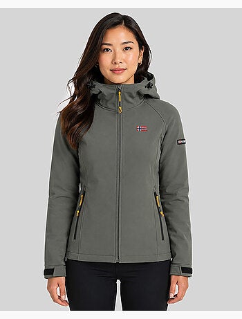 Veste softshell à capuche tamilalor – geographical norway
