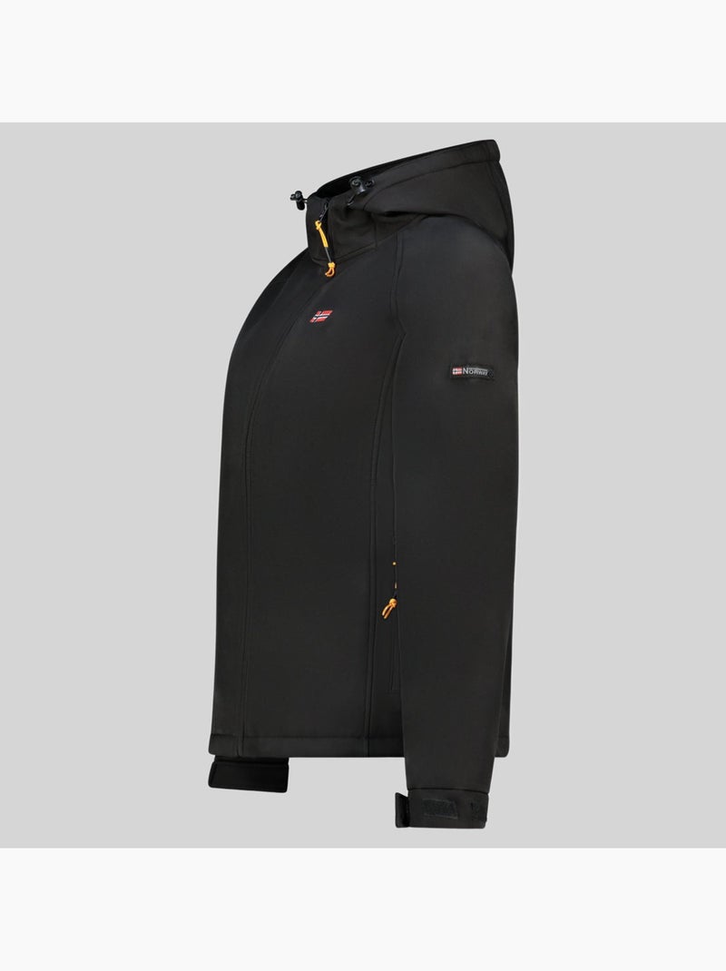 Veste softshell à capuche tamilalor – geographical norway Noir - Kiabi