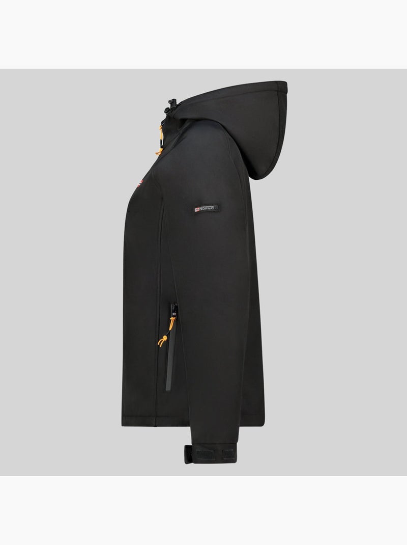 Veste softshell à capuche tamilalor – geographical norway Noir - Kiabi